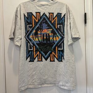 VTG 90s Hobie Surfboards Men's Single Stitch Tee T-Shirt Size XL Blue